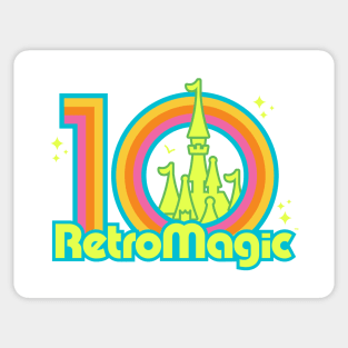 RetroMagic 10 - 1970s Sticker